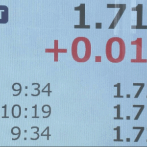 長期金利 一時1.72％まで上昇　約17年半ぶりの高水準