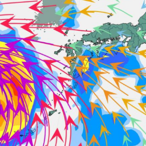 【台風情報】台風13号は今週末に沖縄直撃へ　九州・四国は強風や大雨に警戒。